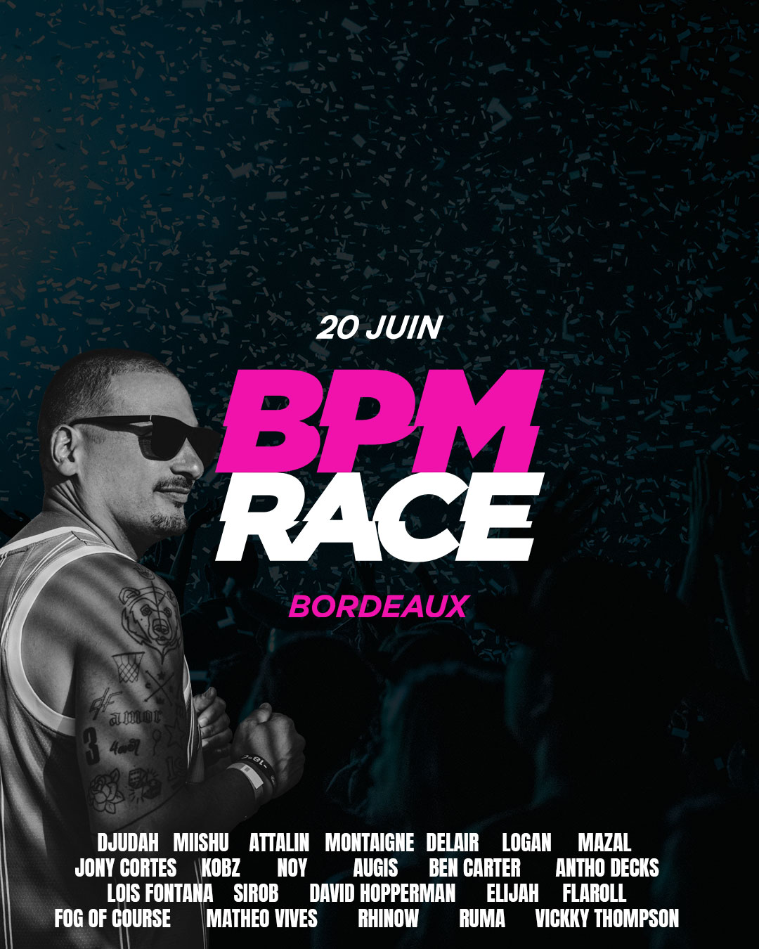 Aux platines du BPM RACE